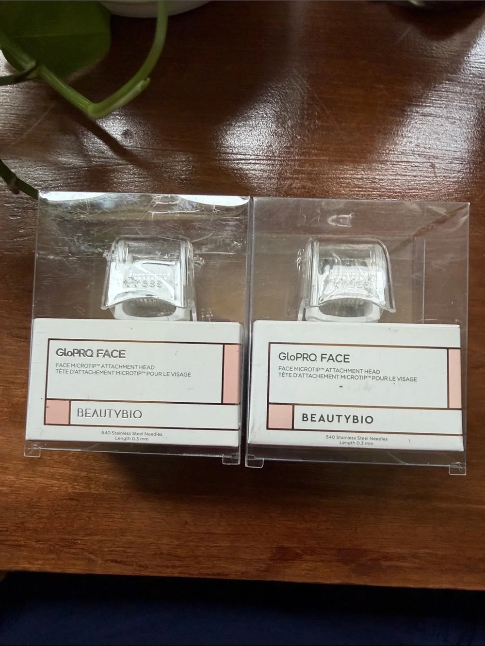 BeautyBio GloPRO Face  Microtip Attachment heads.